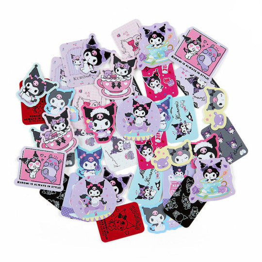 Sanrio Kuromi Sticker Set with Pouch