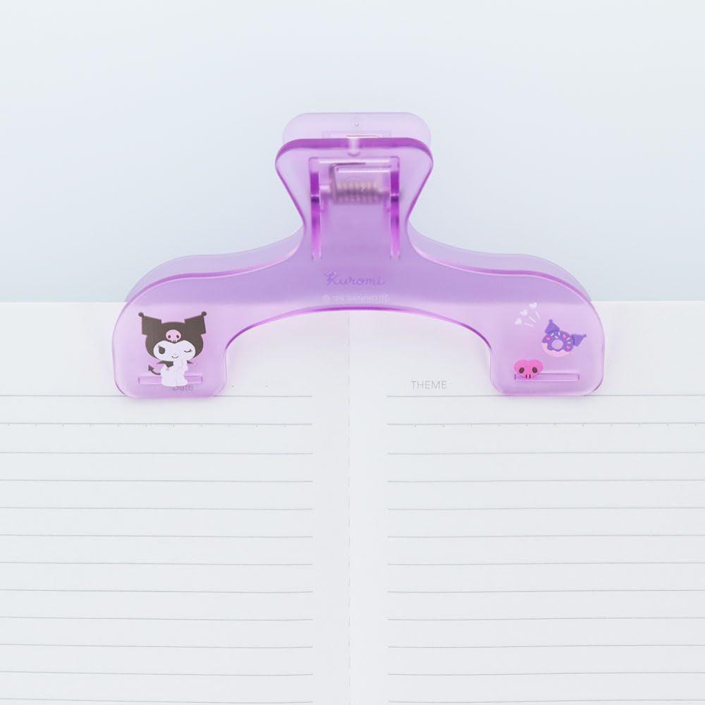 Sanrio Kuromi Ukanmuri Paper Clip