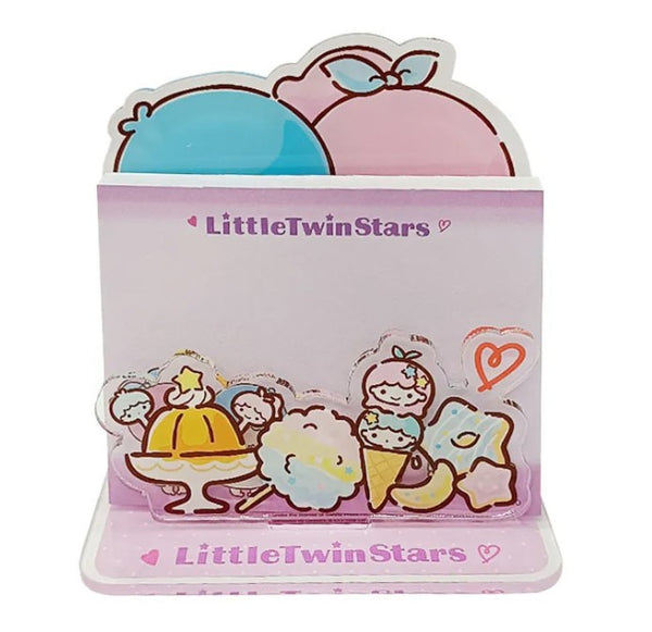 Sanrio Little Twin Stars Memo Pad With Stand