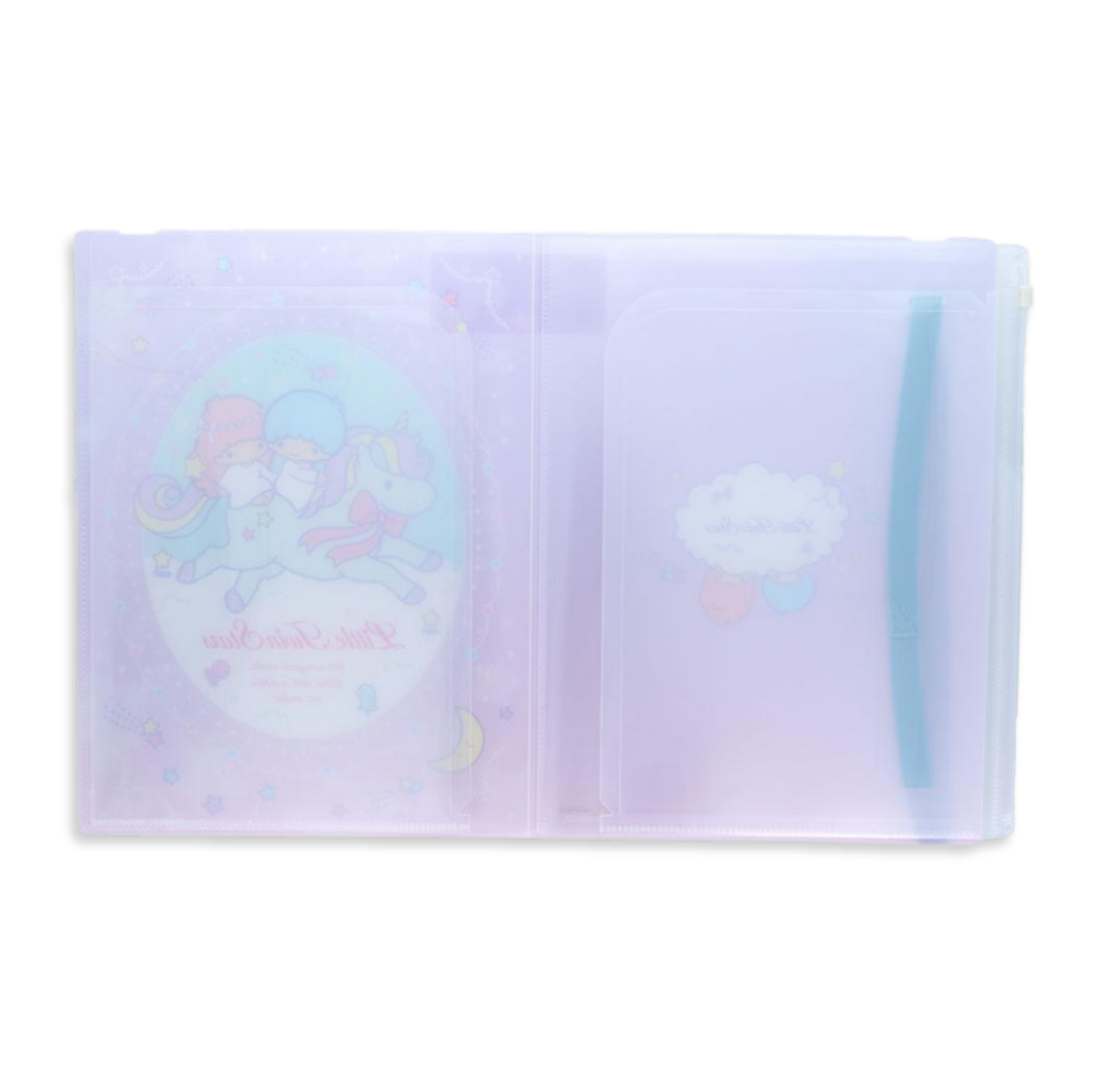 Sanrio_Little_Twin_Stars_A4_Two-Pocket_Clear_File_Folder_with_Elastic_5_Pack_2