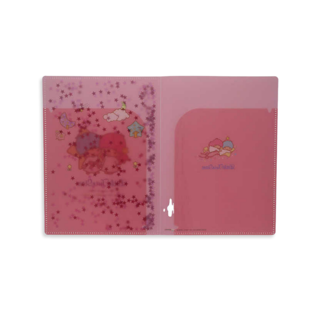 Sanrio_Little_Twin_Stars_A5_Two-Pocket_Clear_File_Folder_2