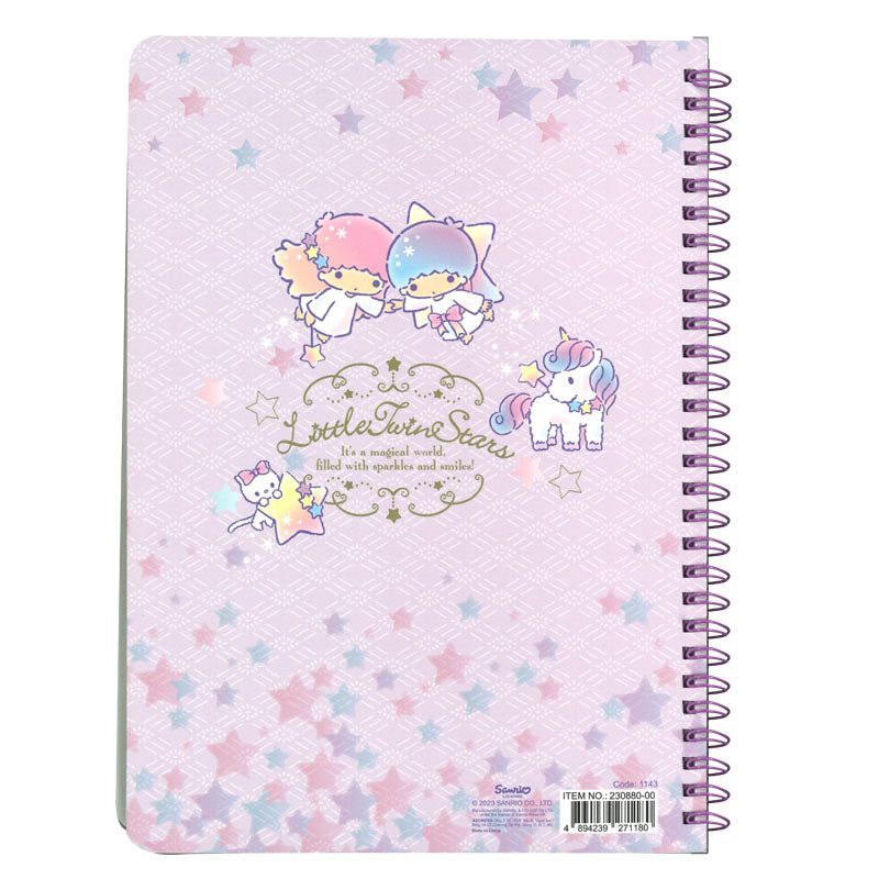 Sanrio Little Twin Stars B5 Spiral Notebook 32pgs