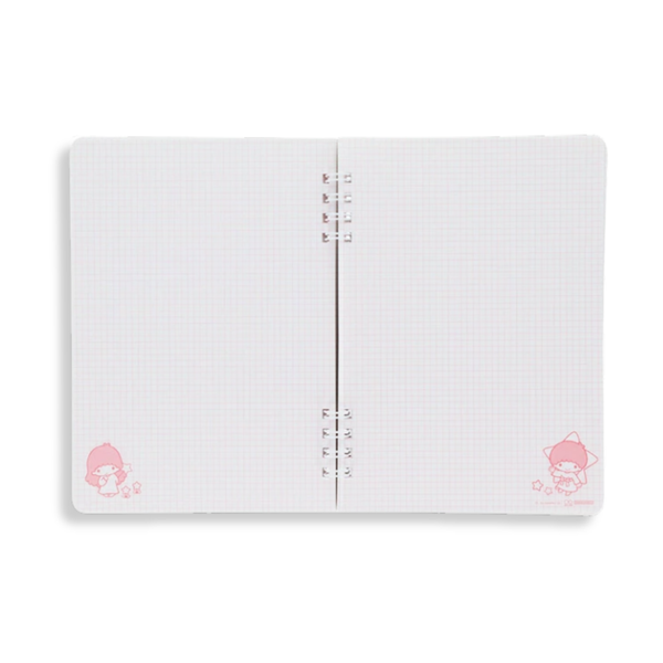 Sanrio Little Twin Stars B6 W-Ring Notebook