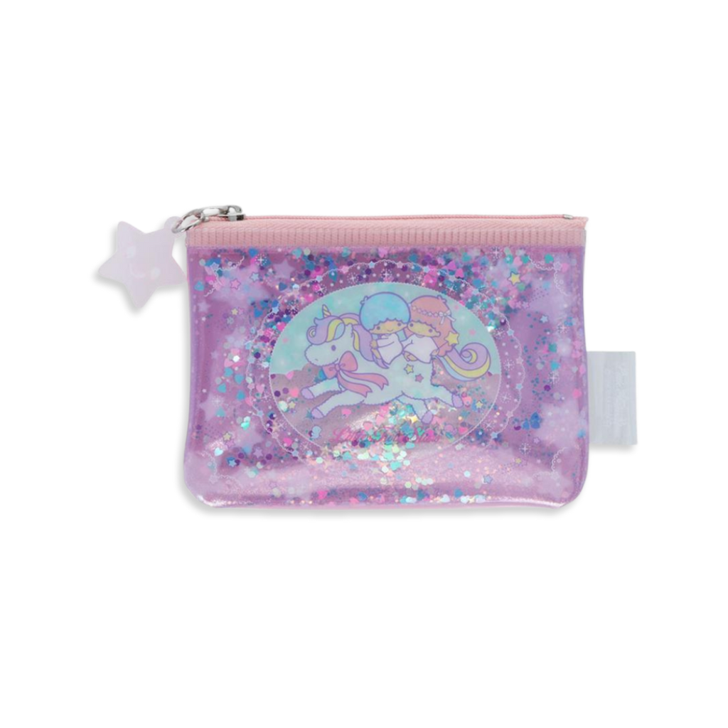 Sanrio_Little_Twin_Stars_Clear_Glitter_Lavender_Mini_Pouch_1