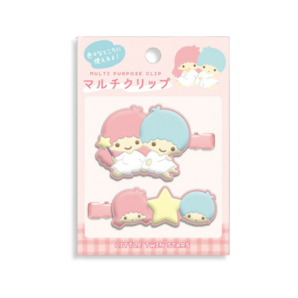 Sanrio Little Twin Stars Hair Clip 2-pcs Set