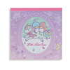 Sanrio Little Twin Stars Lavender Square Memo Pad