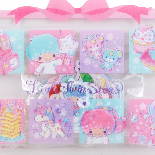 Sanrio Little Twin Stars Stickers With Mini Zipper Case