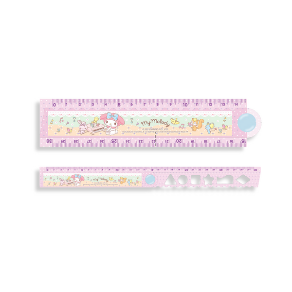 Sanrio My Melody 30cm  Double-Sided Folding Ruler