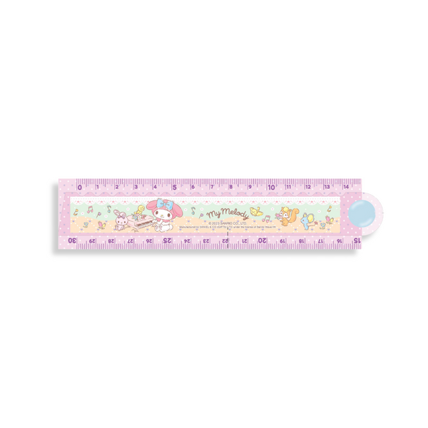 Sanrio My Melody 30cm  Double-Sided Folding Ruler
