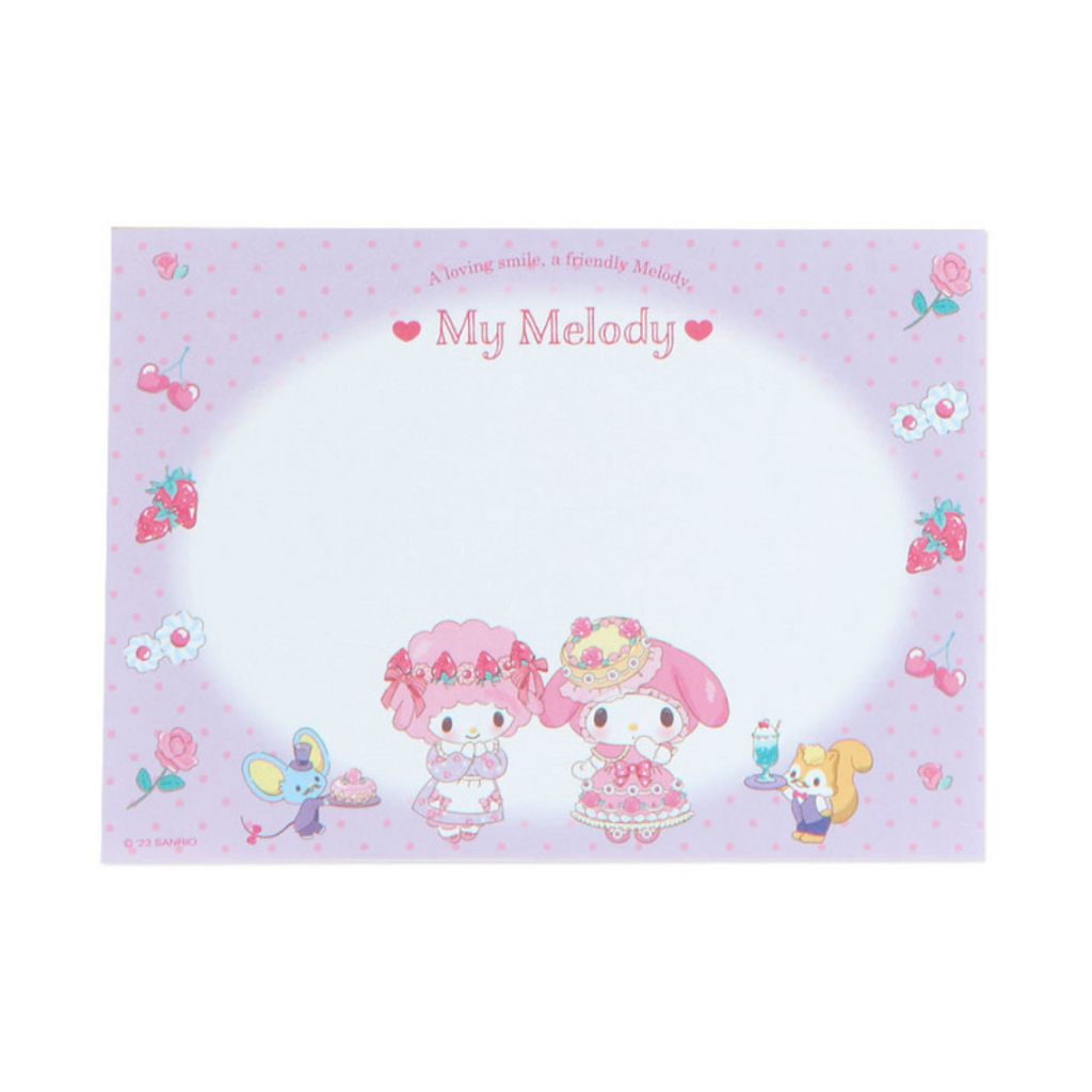 Sanrio My Melody A6 Memo Set of 8