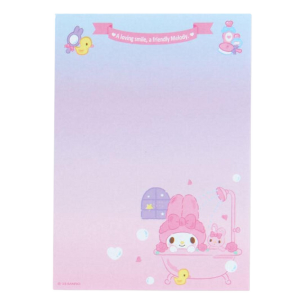 Sanrio My Melody A6 Memo Set of 8