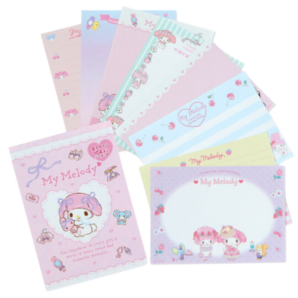 Sanrio My Melody A6 Memo Set of 8