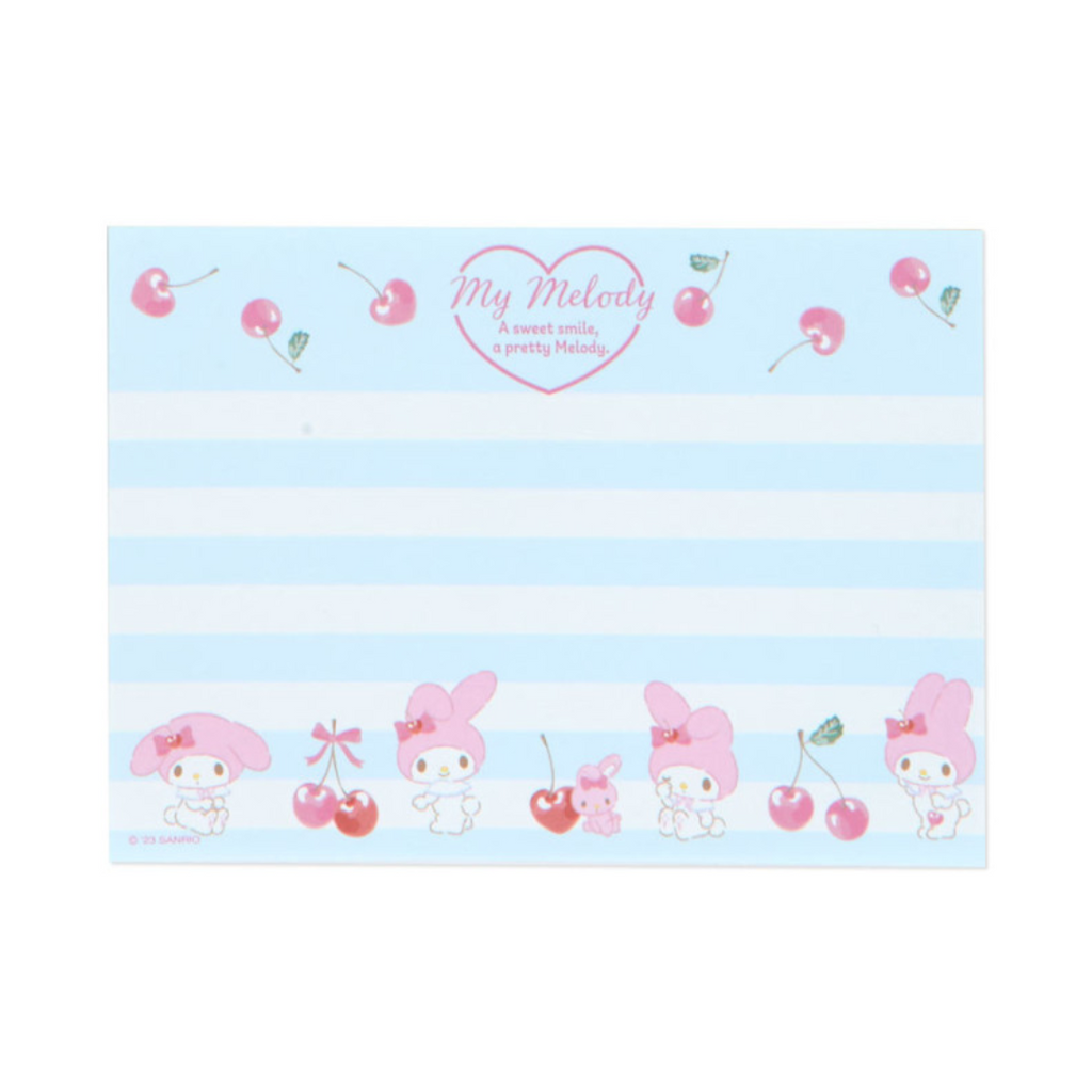 Sanrio My Melody A6 Memo Set of 8