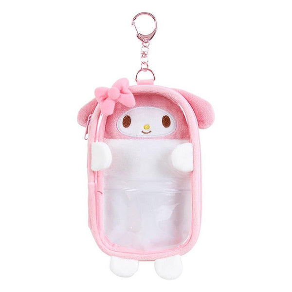 Sanrio My Melody Acrylic Stand Holder Plush Pouch