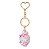 Sanrio My Melody Angel Keychain with Pink Rhinestones