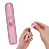 Twinkle Glory pink My Melody perfume atomizer with a 5ml capacity, featuring a cute character charm and heart print.
