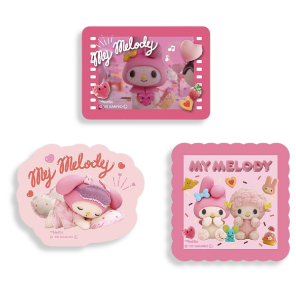 Sanrio My Melody Clear Sticker Set 