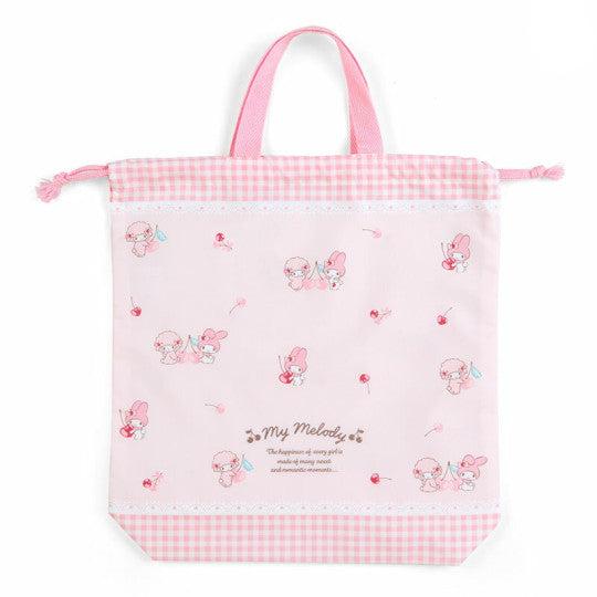 Sanrio My Melody Drawstring Bag with Handle