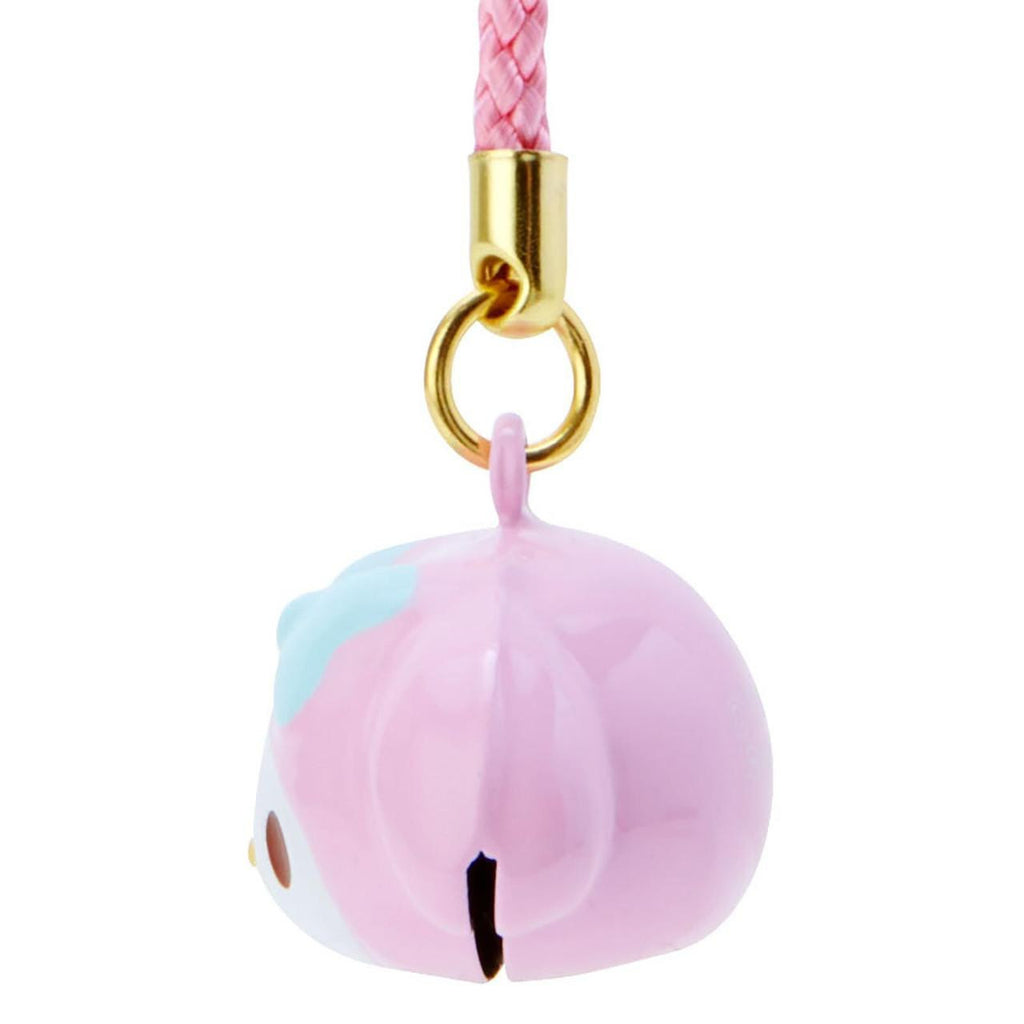 Sanrio My Melody Face Shaped Bell Charm Strap