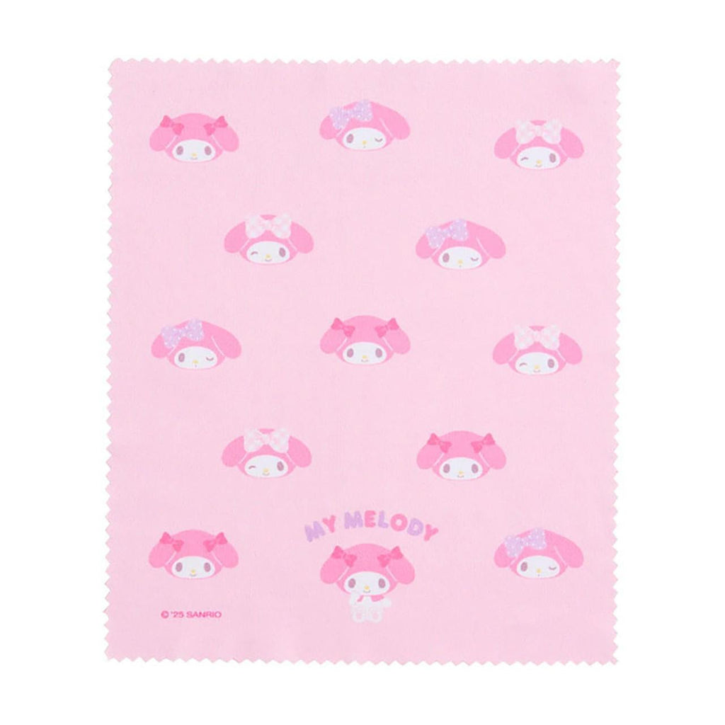 Sanrio My Melody Hard Glasses Case with Cleaning Cloth