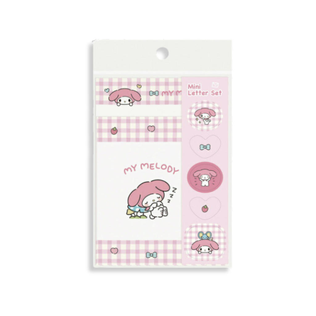 Sanrio My Melody “Kid Blush” Mini Letter Set