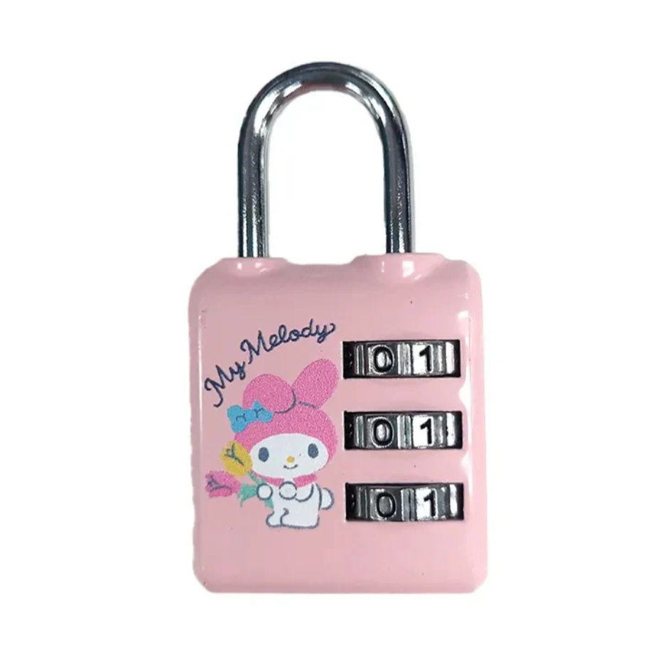 Sanrio My Melody Pink Combination Lock