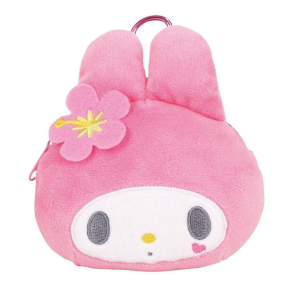 Sanrio_My_Melody_Plush_Head_Bag_Clip_Pouch_1
