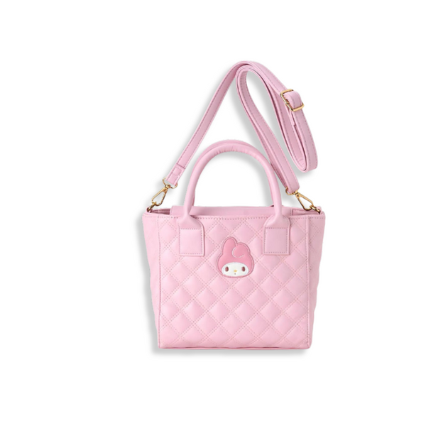 Sanrio My Melody Quilted 2 Way Mini Tote Handbag