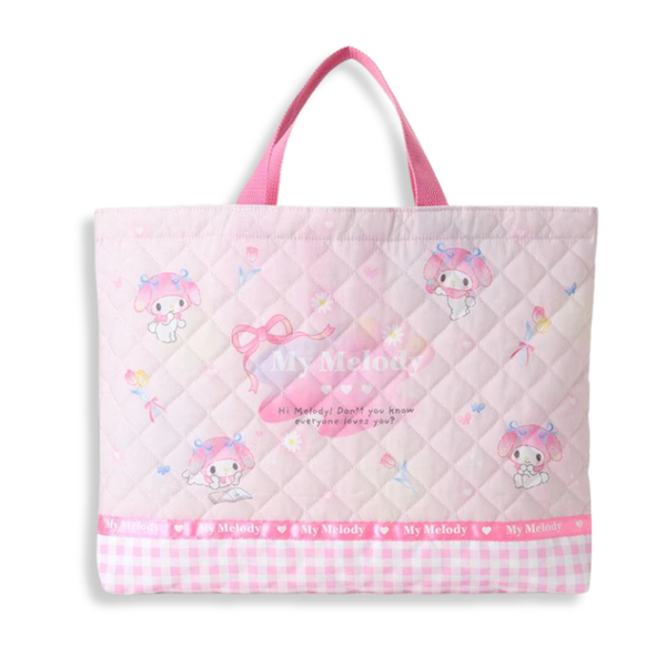 Sanrio My Melody Quilting Lesson Tote Bag