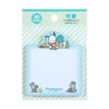 Sanrio Pocahcco with Animal Friends Blue Sticky Notes Pad