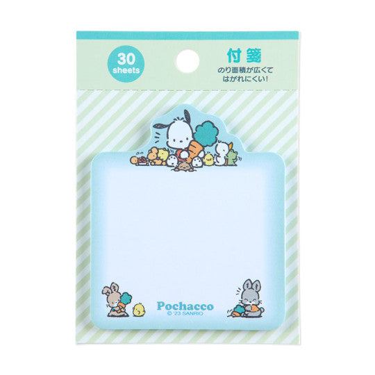 Sanrio Pocahcco with Animal Friends Blue Sticky Notes Pad