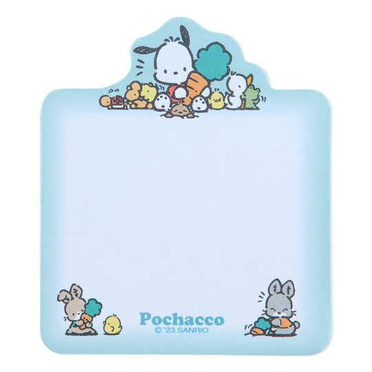 Sanrio Pocahcco with Animal Friends Blue Sticky Notes Pad