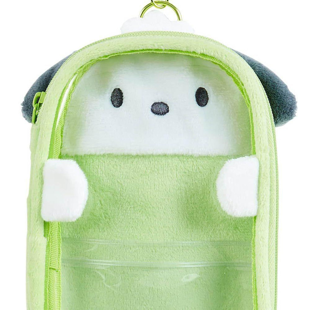 Sanrio Pochacco Acrylic Stand Holder Plush Pouch