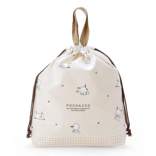 Sanrio Pochacco Drawstring Bag with Handle