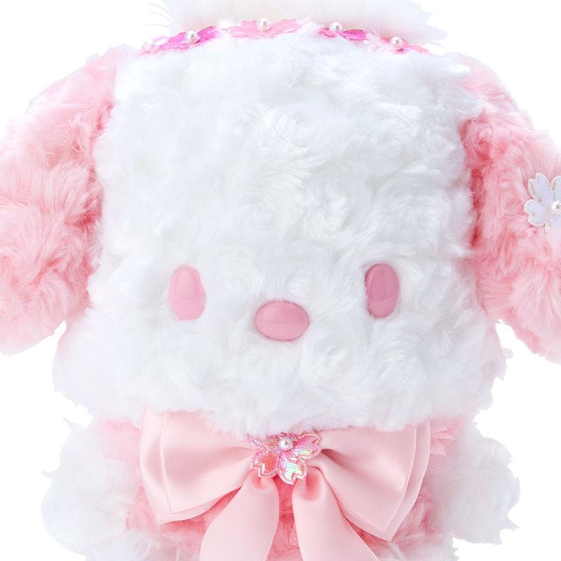 Sanrio Pochacco Fluffy Sakura Plush