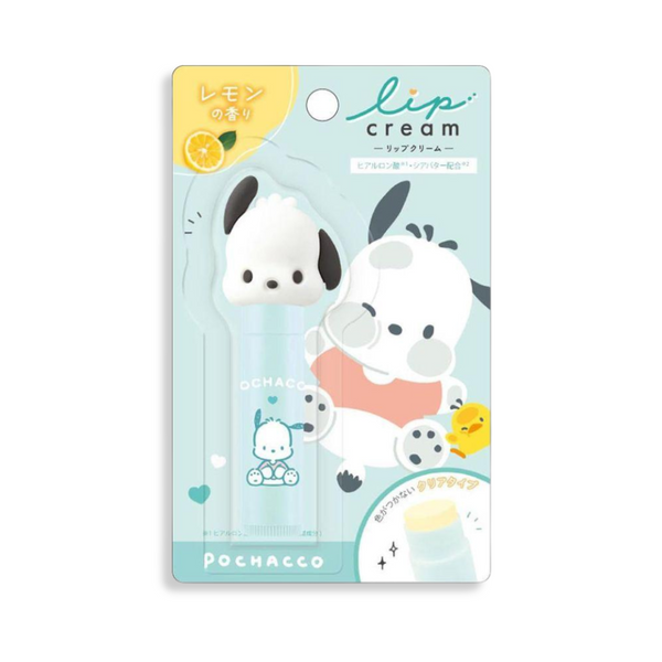 Sanrio Pochacco Mascot Lemon Scent Lip Balm