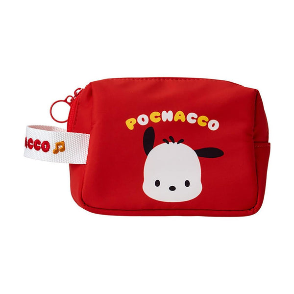 Sanrio Pochacco Red Zipper Pouch Bag