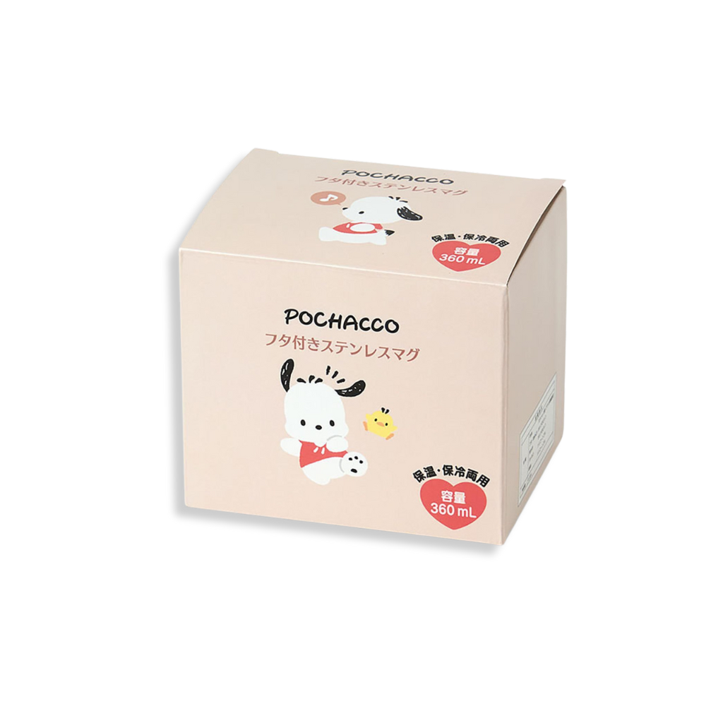 Sanrio Pochacco Stainless Steel Mug With Lid 3