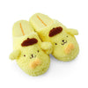 Sanrio Pompompurin Face Fluffy Slippers