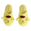 Sanrio Pompompurin Face Fluffy Slippers