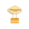 Sanrio Pompompurin Gingham Binder Clips 3-pcs Set 2