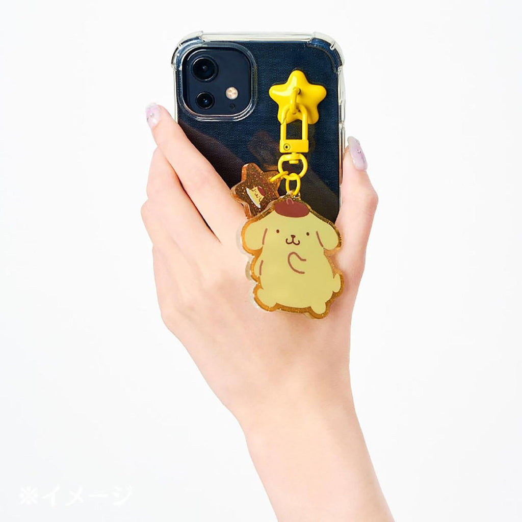 Sanrio Pompompurin Mascot Keyring Hanger
