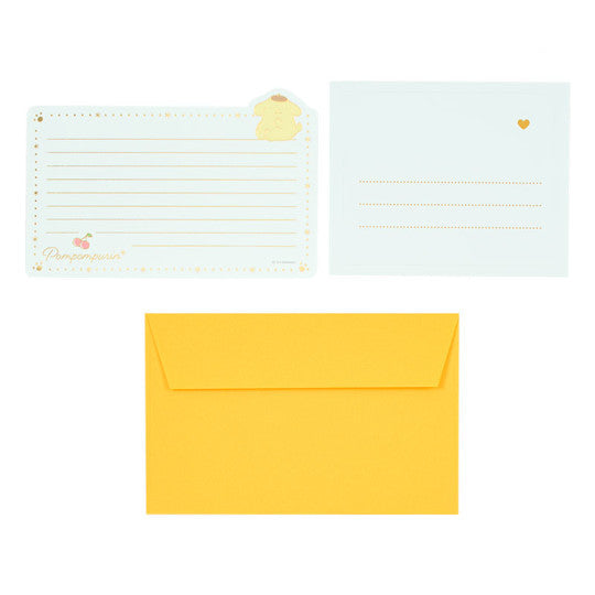 Sanrio Pompompurin Mini Letter Set with Envelopes & Stickers