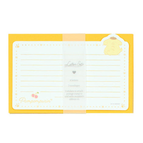 Sanrio Pompompurin Mini Letter Set with Envelopes & Stickers