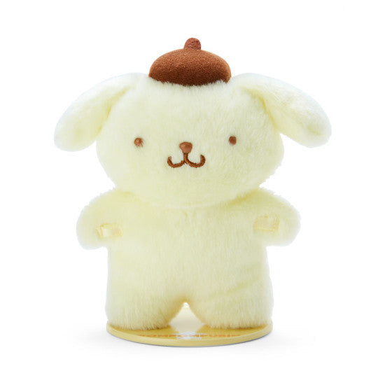 Sanrio Pompompurin Plush Mascot with Magnetic Stand
