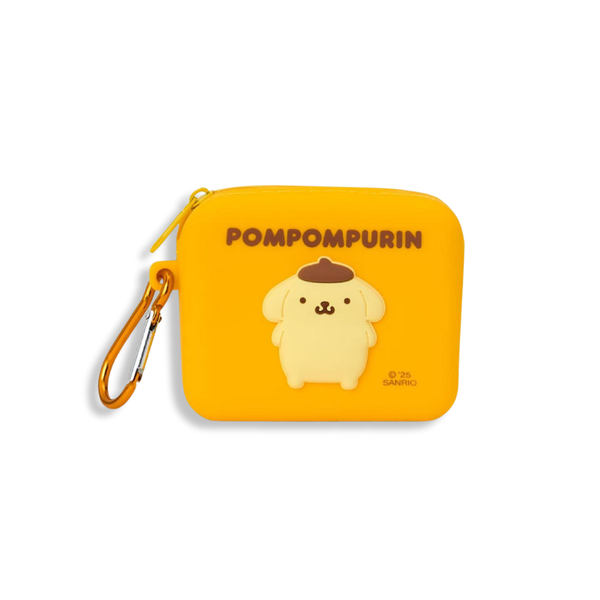 Sanrio Pompompurin Silicone Material Mini Pouch