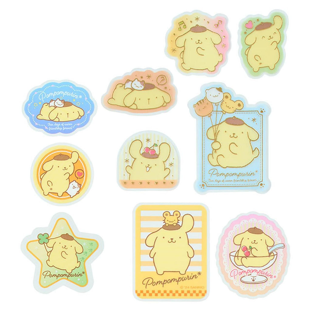 Sanrio Pompompurin Sticker Set