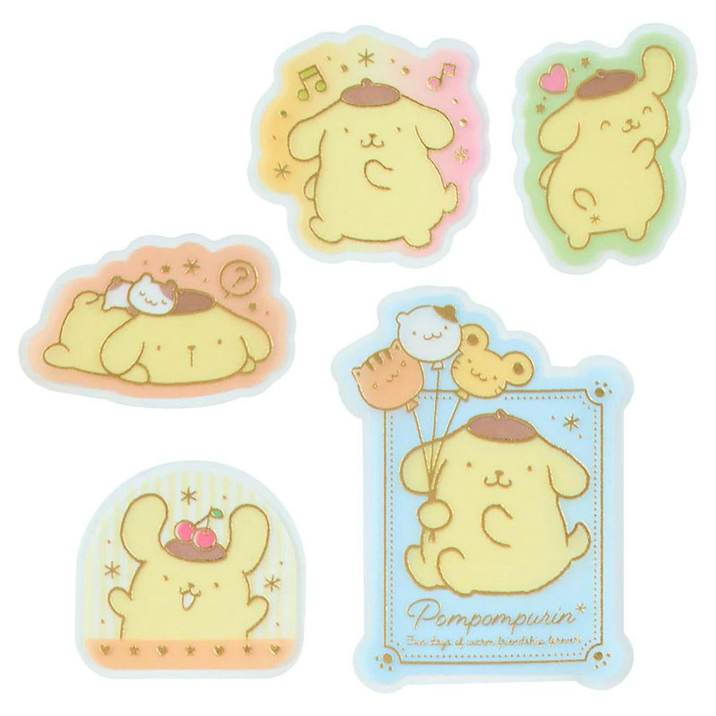 Sanrio Pompompurin Sticker Set