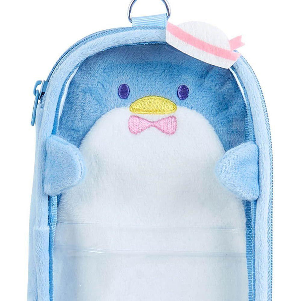 Sanrio Tuxedo Sam Acrylic Stand Holder Plush Pouch