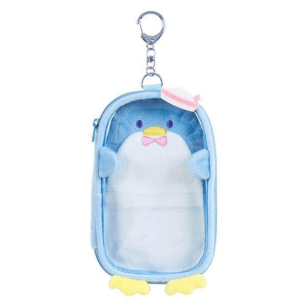 Sanrio Tuxedo Sam Acrylic Stand Holder Plush Pouch